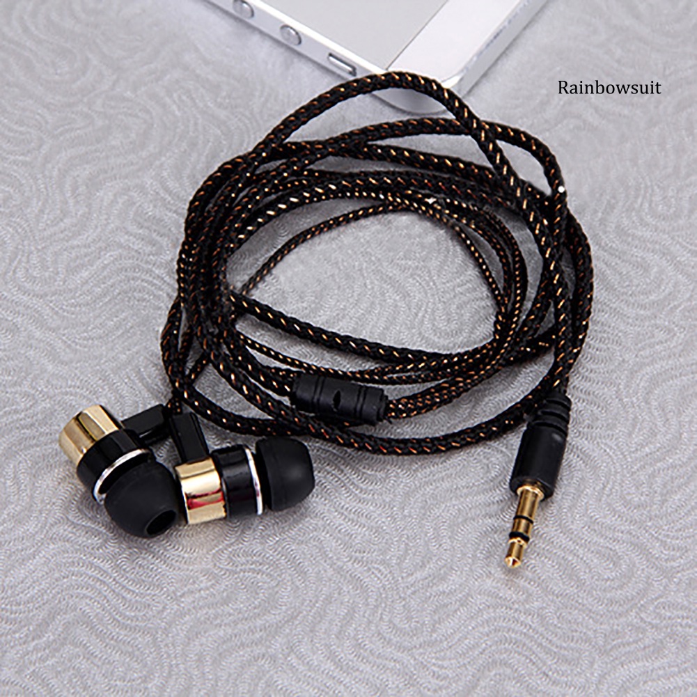 Tai Nghe Nhét Tai Âm Thanh Siêu Trầm Dành Cho Điện Thoại / Pc