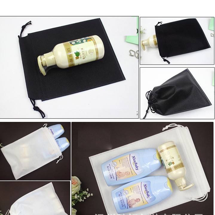 Túi dây rút vải dày dặn đựng giày quần áo sách vở đồ chơi phụ kiện in logo tiện dụng đi du lịch