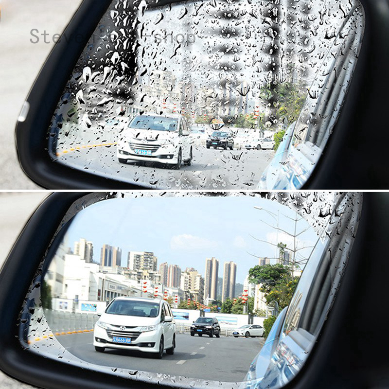 Miếng film dán kính chiếu hậu ô tô đi mưa tiện lợi