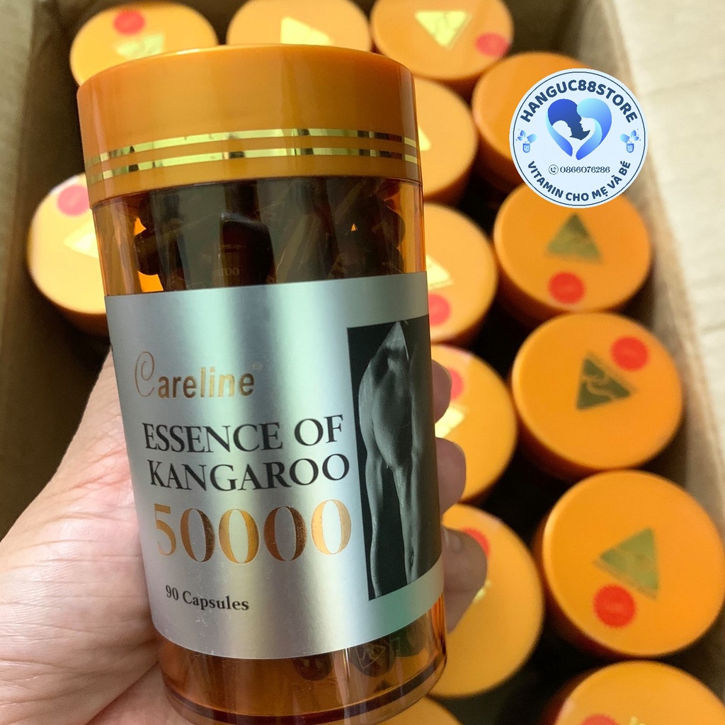 Viên uống Careline Essence of Kangaroo 50000 - tăng cường sinh lý nam giới