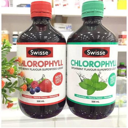 Nước Diệp Lục Swisse Chlorophyll 500ml Của Úc