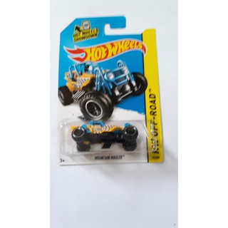 Mô hình xe ô tô hot wheels off-road mountain mauler tỷ lệ 1:64