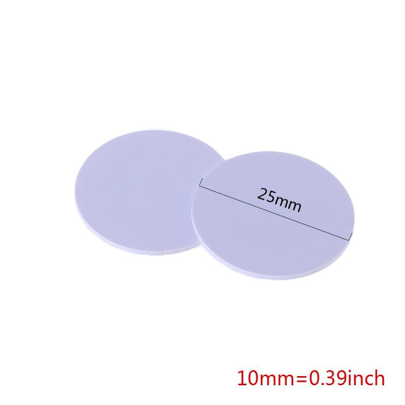 Set 10 thẻ chip thông minh chống nước 25mm RFID T5577 125Khz EM4100 T5577