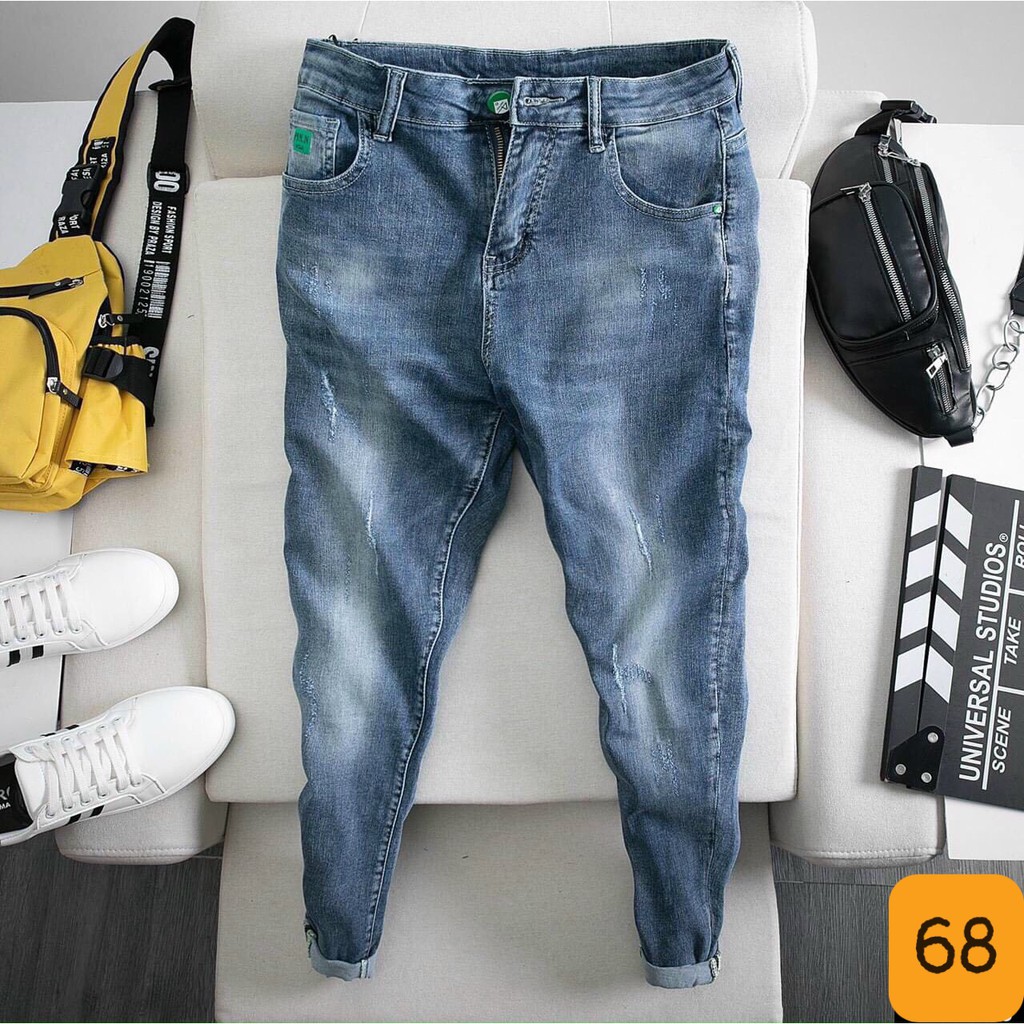 Quần jean nam cao cấp 🤜 FREESHIP 🤛 Quần Bò Nam Ống Côn Cao Cấp Form Chuẩn Co Giãn HG152 | BigBuy360 - bigbuy360.vn