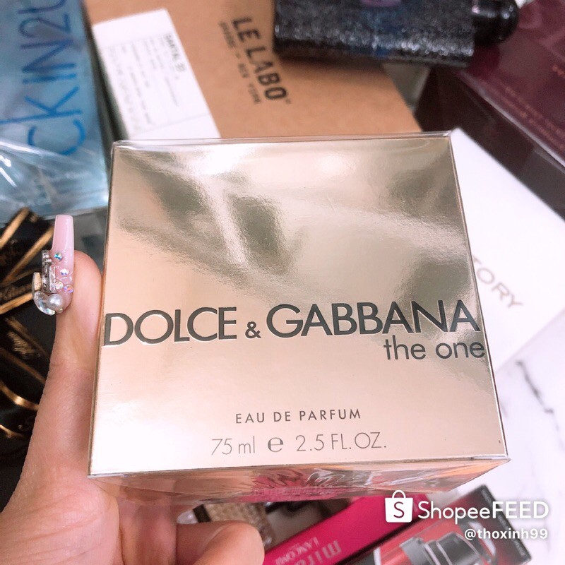 Nước Hoa nữ Dolce & Gabbana The One edp 75ml