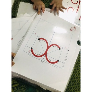 Bộ chữ thường cỡ nhỏ ép plastic