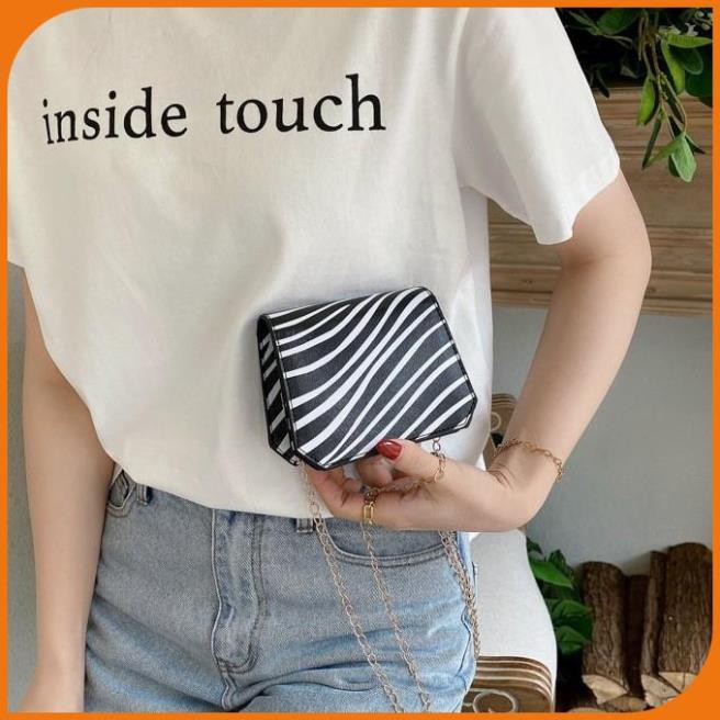 Túi xách nữ da mềm, túi xách nữ mini ngựa vằn - LAHEE 104.24 | BigBuy360 - bigbuy360.vn