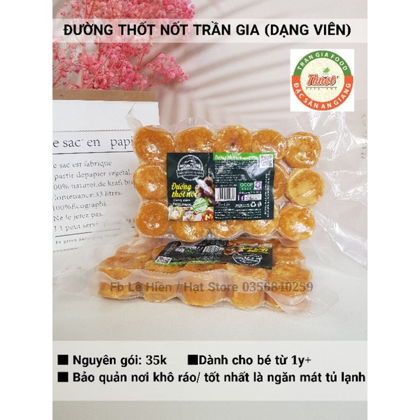 ĐƯỜNG THỐT NỐT TRẦN GIA 450gr