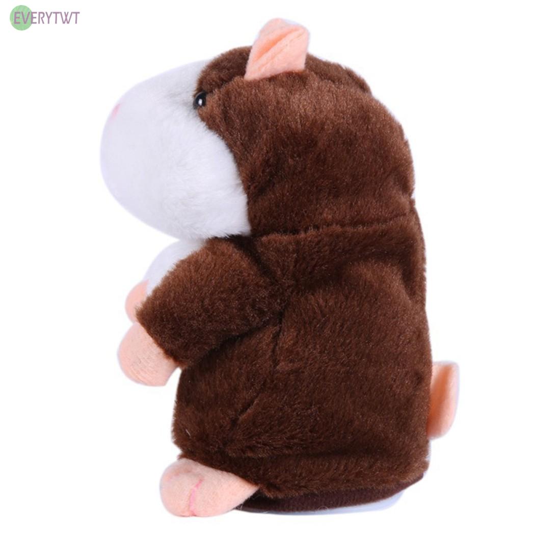1 đồ chơi nhồi bông Hình Chuột Hamster Dễ Thương