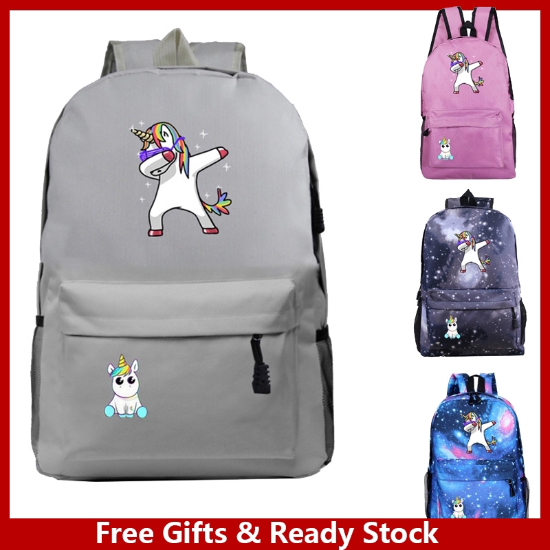 Unicorn Kid's School Bag Leisure Travel Bag Student Backpack Computer Bag Outdoor Sports Backpack
