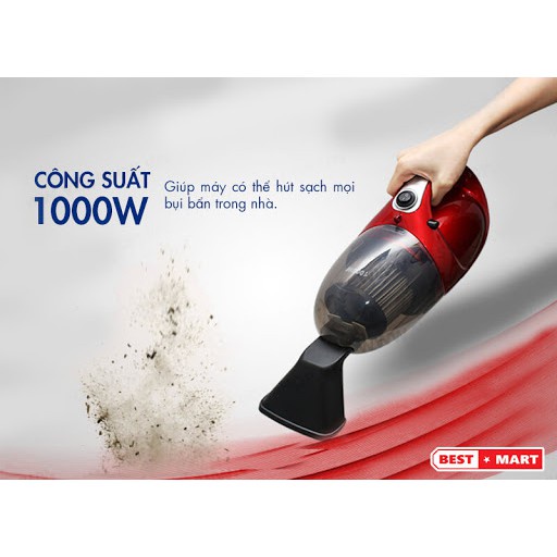 Máy hút bụi JK8 cầm tay đa năng hút và thổi Vacuum Cleaner JK-08
