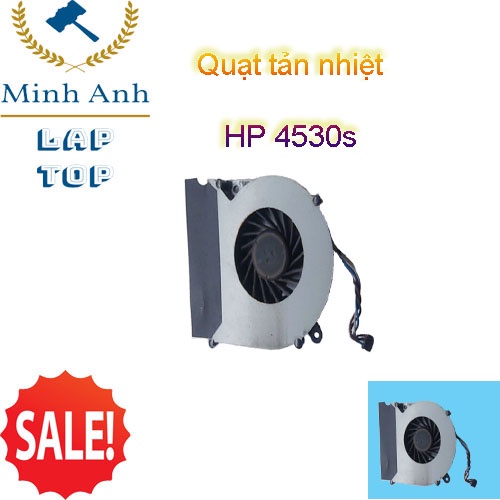 Quạt tản nhiệt Làm mát cpu laptop hp 4530s 4535S 6460B 8460P - Fan 4530S