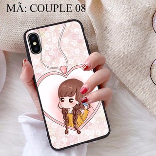 Ốp lưng iPhone X viền dẻo TPU BST Ốp cặp