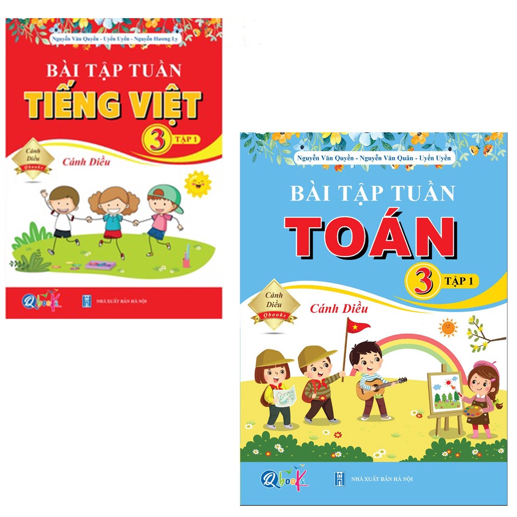 Sách - Bài Tập Tuần Toán Và Tiếng Việt Lớp 3 Học Kì 1 - Sách Cánh Diều