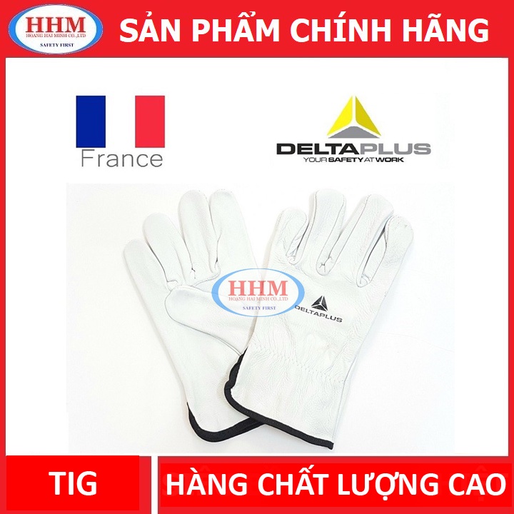 Găng tay da hàn tig Delta Plus