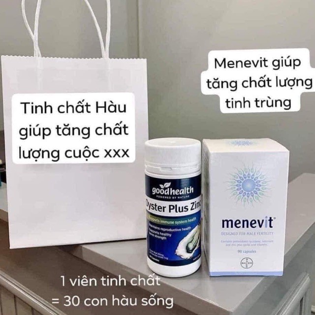 Viên uống menevit- viamin cho nam giới 30 90 viên của úc, tăng chất lượng - ảnh sản phẩm 3