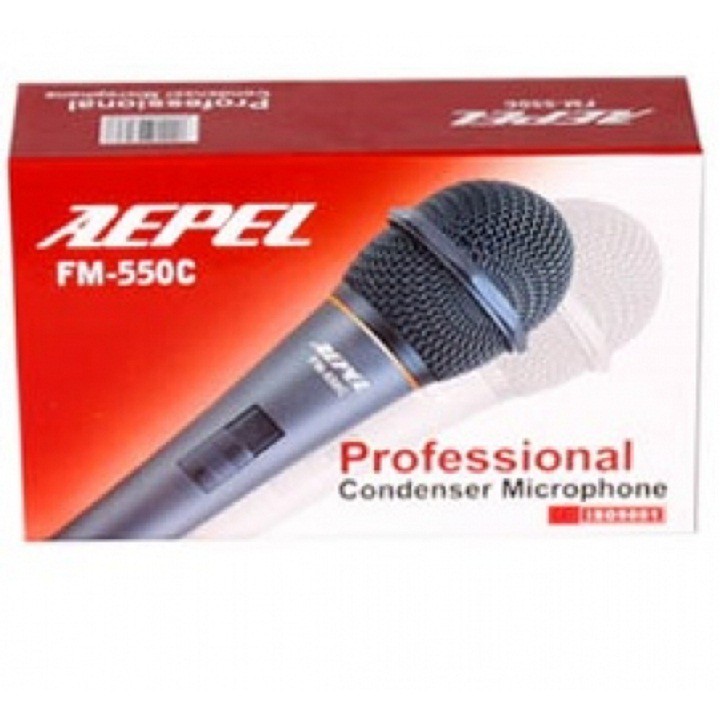 Micro Karaoke Hàn Quốc AEPEL FM-550C Made in Korea (Mic có dây)