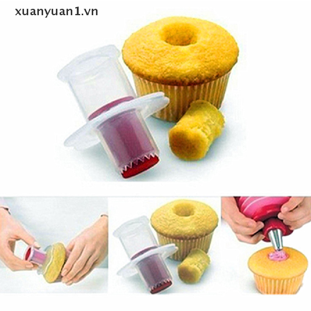 1 Dụng Cụ Lấy Lõi Bánh Cupcake Màu Sắc Ngẫu Nhiên