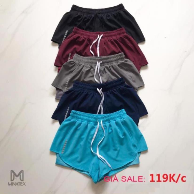 Quần đùi thể thao kết hợp đi biển cho nữ Minatex ! | BigBuy360 - bigbuy360.vn