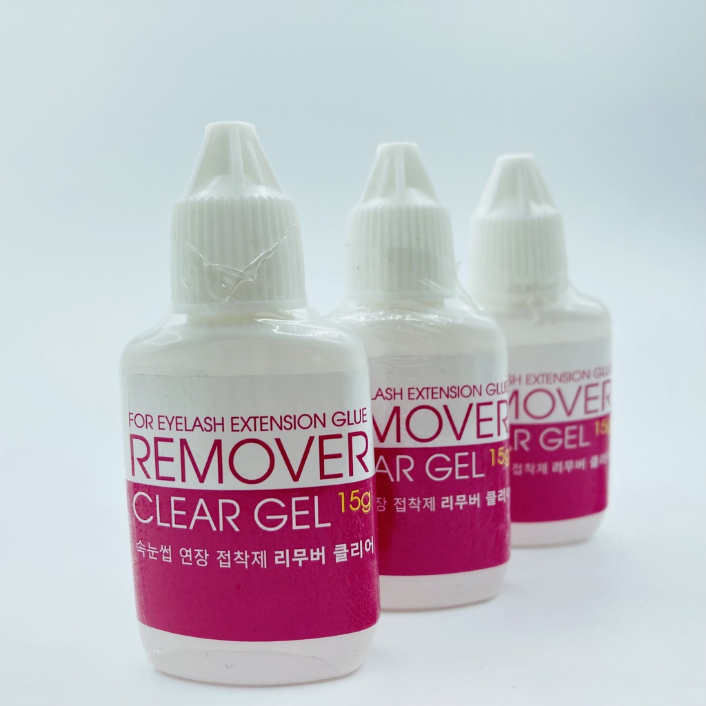 REMOVER CLEAR GEL ( HỒNG) tháo mi hồng, gỡ mi. dụng cụ nối mi- mr Tuấn