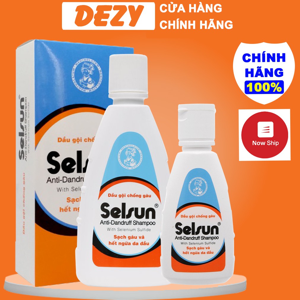 Dầu Gội Đầu Selsun Shampoo Chống Gàu CHÍNH HÃNG Rohto Chăm Sóc Tóc Dưỡng Tóc - Dầu Gội Dược Liệu Tóc Uốn Nhuộm Tóc Dezy