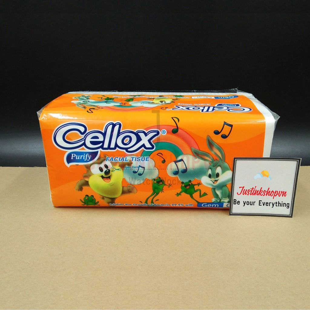 Giấy lụa rút cellox 260 tờ hàng thái lan 2 lớp - JLVQ-3757-GLRC