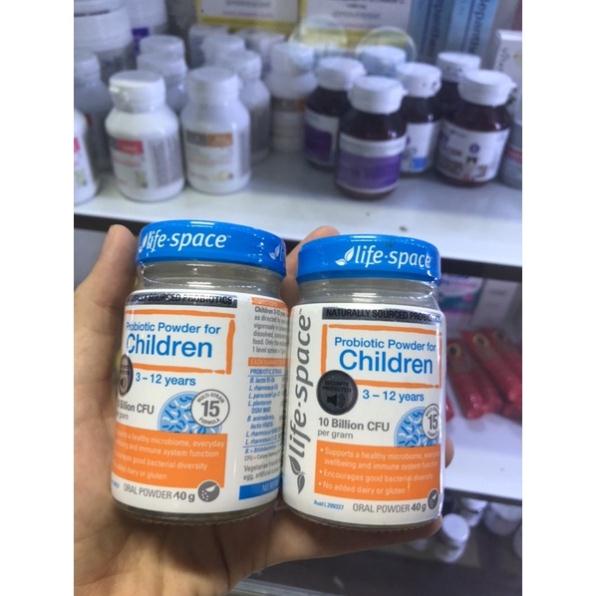 Men vi sinh Probiotic Powder For Children cho bé từ 3-12 tuổi, 40 g, Úc
