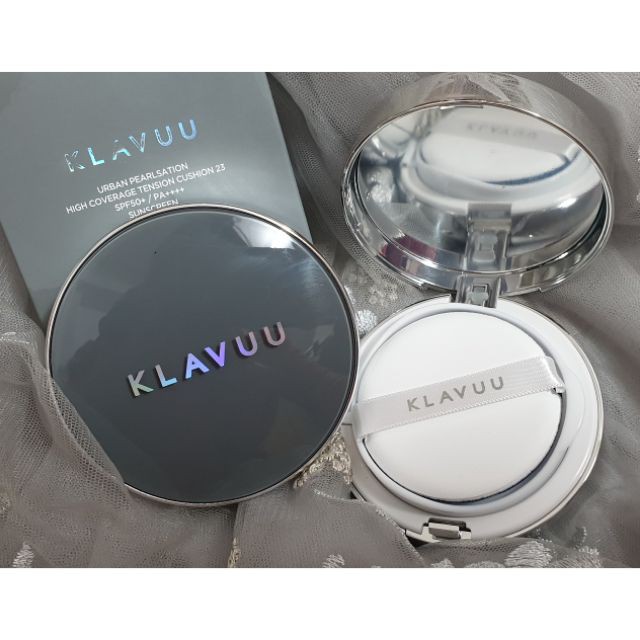 Phấn Nước Ngọc Trai - Klavuu Urban Pearlsation High Coverage Tension Cushion