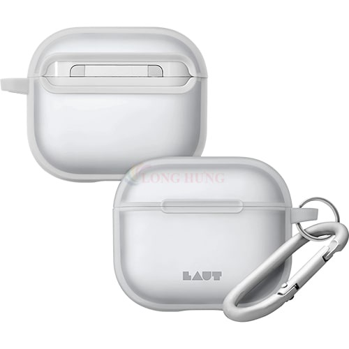 Bao Silicone hỗ trợ sạc không dây Laut Huex AirPods 3 L_AP4_HX - Hàng chính hãng - Chống bám vân tay hiệu quả