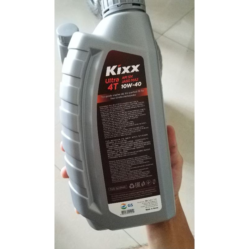 Dầu Nhớt Kixx (Made in Korea) Fully Synthetic 10W40 - Dung tích 1L
