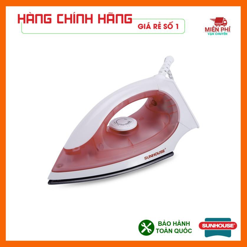 BÀN LÀ SUNHOUSE SHD1072, BÀN ỦI SUNHOUSE SHD1072, CÔNG SUẤT 1100W, CÔNG TẮC NGUỒN NÚM XOAY.