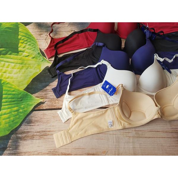 Áo nâng ngực Boya 003T Mút Mỏng Trơn Bảng Lưng To 3 Móc Khoá | nội y siêu sỉ
