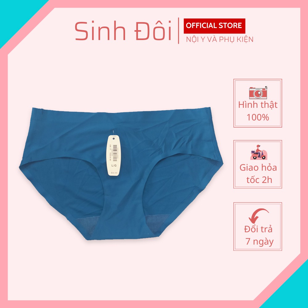 Quần lót su nữ đúc trơn cao cấp cạp cao, cạp thấp chất mềm mịn thoáng mát không lộ đường may size từ 45-60kg