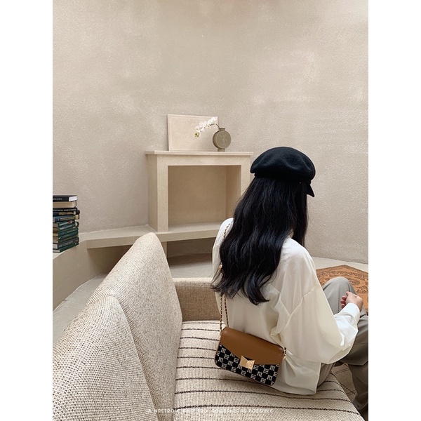 Túi Miocra Koly MK7934 Chính Hãng Tone Nâu Cá Tính