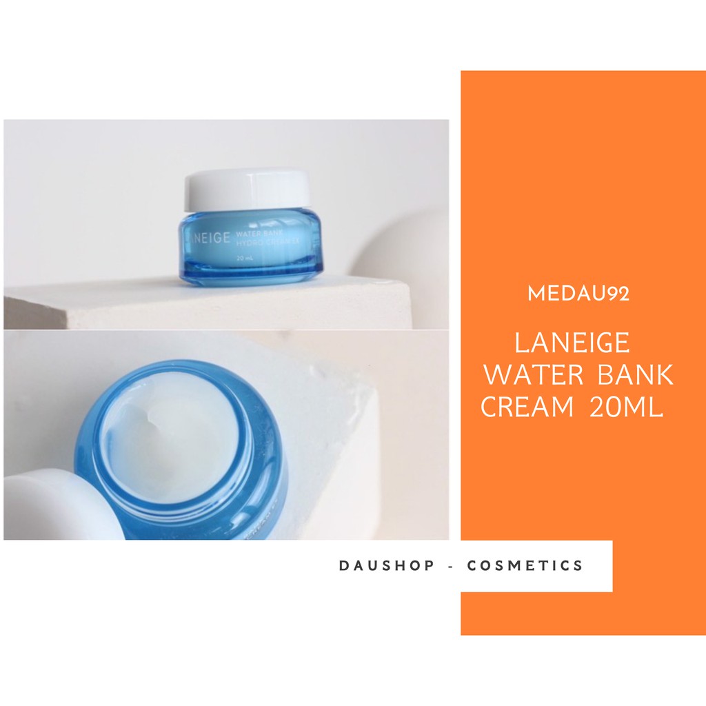 [20ml] Kem dưỡng ẩm Laneige Water Bank Hydro Cream minisize