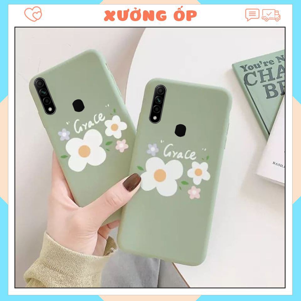 Ốp A102 (xanh lá) OPPO A37 A59 A7 A5s A1k F1s Neo9 F5 F7 F9 F11 F11pro RmC2 A5 A9 2020  A12 Reno 2f (Ấn mua hàng để chọn