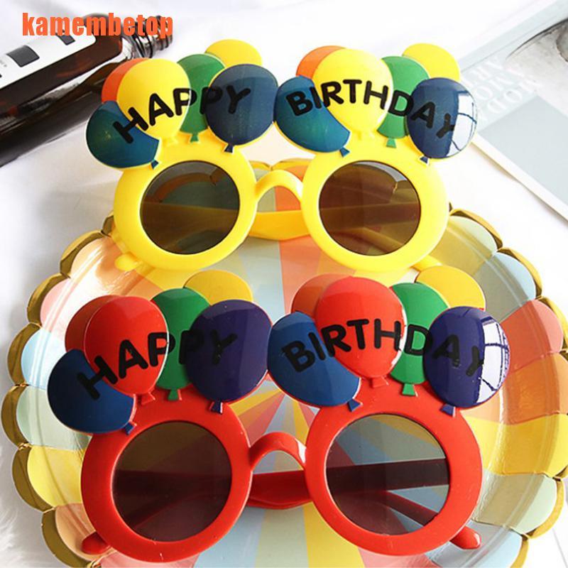 Kính Mát Chữ Happy Birthday Vui Nhộn