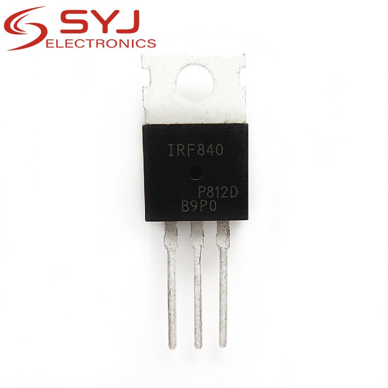 Bộ 10 linh kiện điện tử Irf840Pb Irf840 Fmosfet N-Chan 500v 8.0 Amp To-220 chất lượng cao