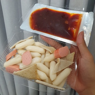 Set lẩu tokbokki phô mai mini cho 1 người ăn