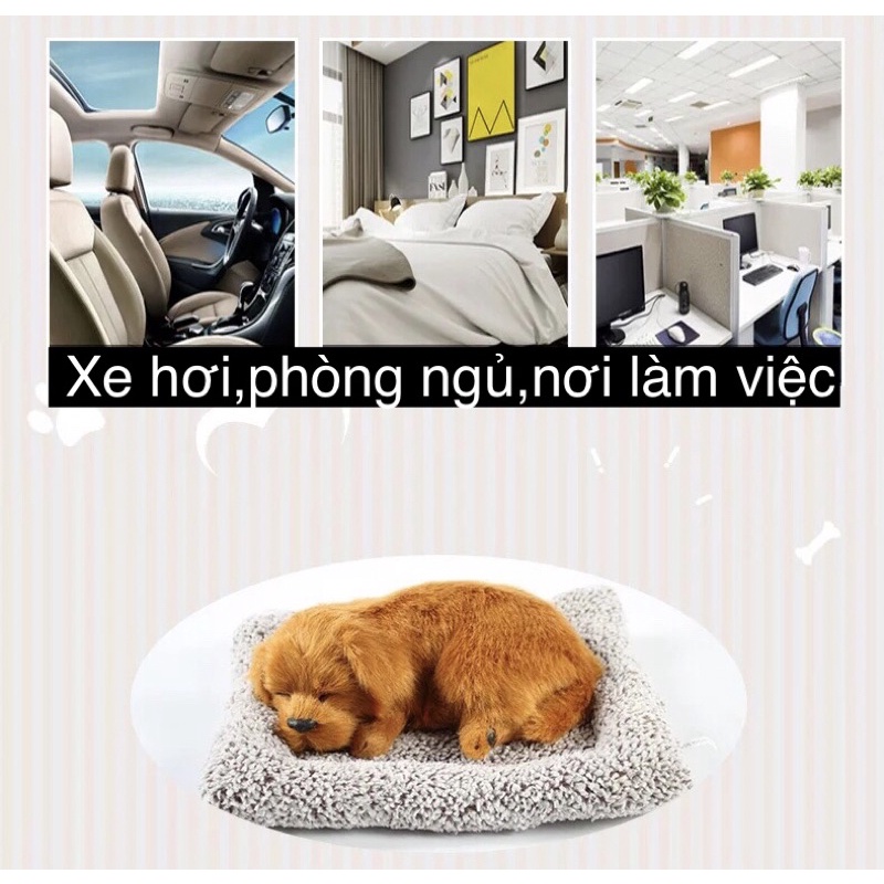 (size to 20-28cm)Chó bông dễ thương than hoạt tính khử mùi trên xe hơi -cho mèo bông chứa than hoạt tính XM_STORE