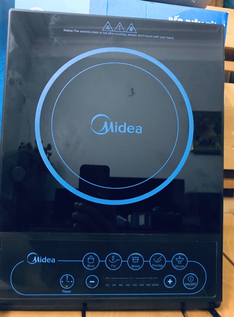 Bếp điện từ Media chính hãng bảo hành 13 tháng