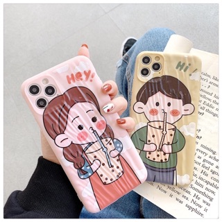 Ốp Lưng ĐT Hình Cặp Đôi Trà Sữa [iphone]