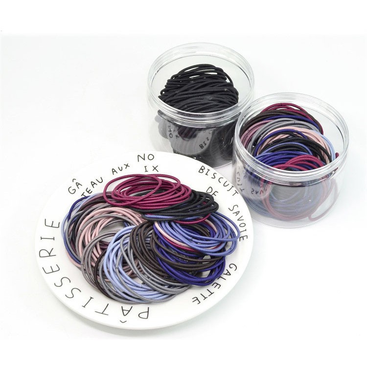 Combo 100 dây cột tóc xinh xắn - BX2006