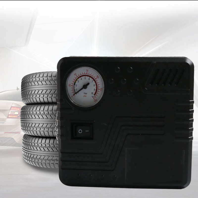 Portable Air Compressor Pump 150 Psi-Dc 12V Auto Tire Inflator Gauge Car Pump With Analog Display,Te-0D