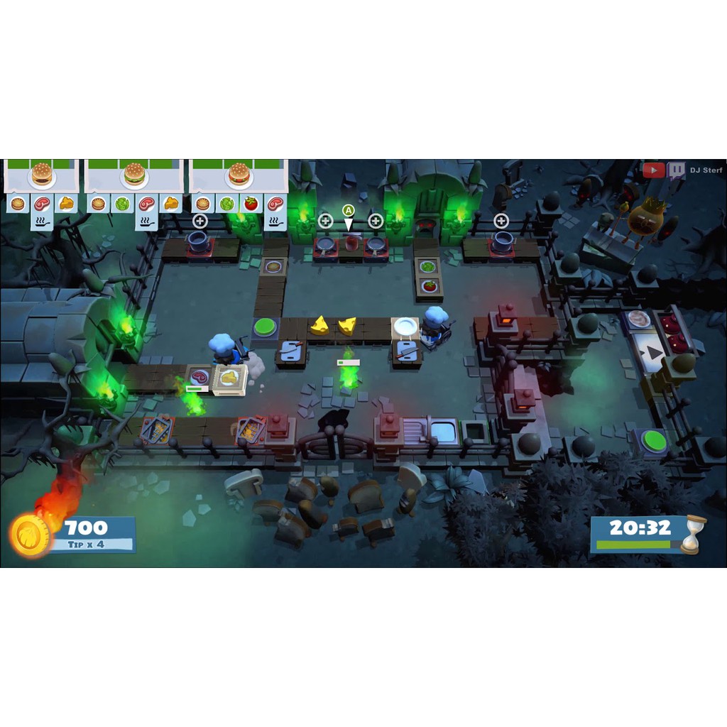 Đĩa Game Xbox Overcooked 1+2