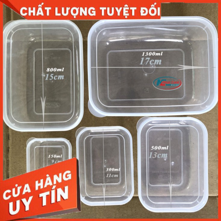 Hộp bảo quản thực phẩm bằng nhựa Việt Nhật Giá rẻ tiện lợi.