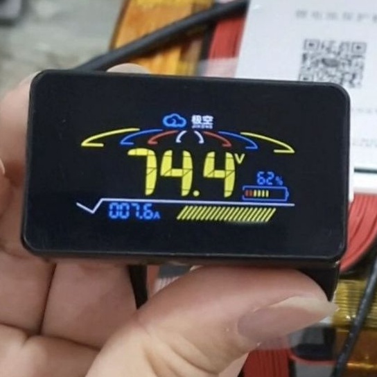 Màn hình cho BMS JK 2.5in và 4.3in cảm ứng và nút nguồn