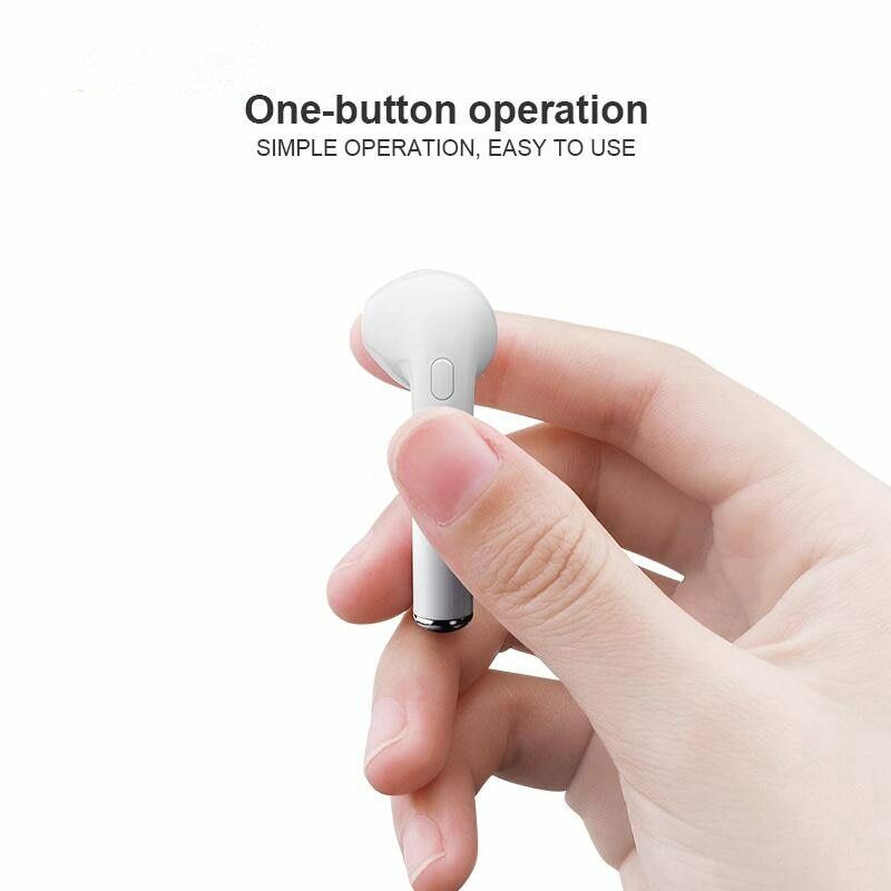 【COD】Tai Nghe Nhét Tai Bluetooth 5.0 TWS I7S Kèm Hộp Sạc