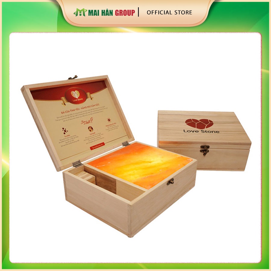 Hộp Đá Muối Massage Chân LoveStone Standard - Hàng Chính Hãng 100%