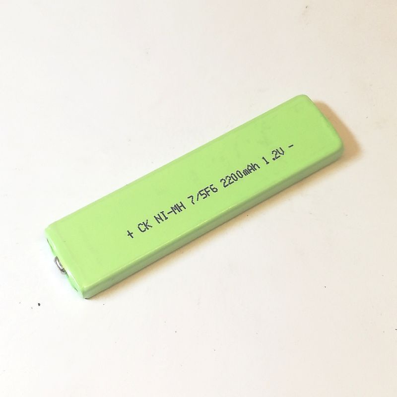 Pin sạc 1,2V Ni-MH 7/5f6 dạng kẹo singum cho máy nghe nhạc cassette MD CD cầm tay mỏng